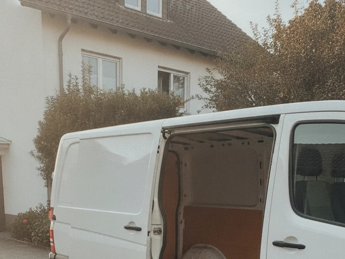 Transporter von MTS Henri Meder Transporte abfahrbereit